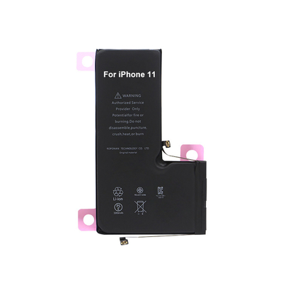 باتری تلفن همراه لیتیوم یون مشکی برای iPhone X XS XR MAX 11 PRO