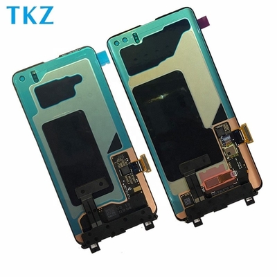 صفحه نمایش OLED تلفن همراه آبی مشکی برای SAM Galaxy S10 G973F G973