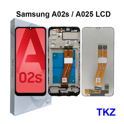 ال سی دی بازسازی شده صفحه نمایش گوشی برای سامسونگ Galaxy A02s A025 LCD صفحه نمایش لمسی دیجیتایزر