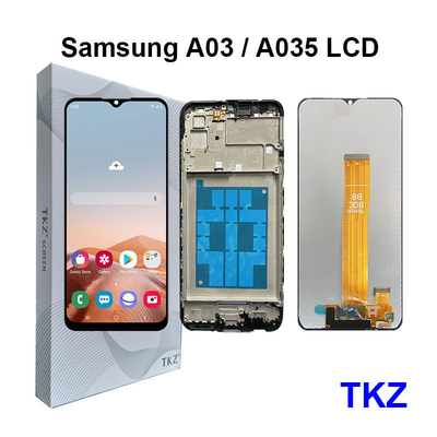صفحه نمایش ال سی دی موبایل برای Galaxy A03 A035F نمایشگر LCD صفحه نمایش لمسی دیجیتالیزر صفحه نمایش ال سی دی